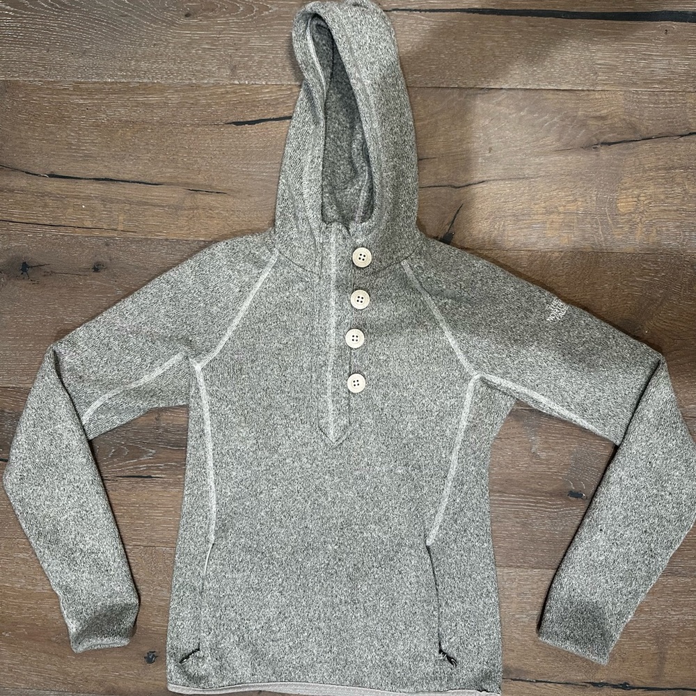 The North Face Women’s Gray Hoodie Sweater XS